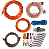 Orange, black, blue