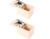 2pcs Spider Prank Box