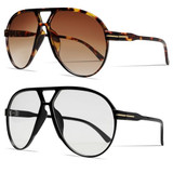 2 Pack Black Clear+tortoise Brown