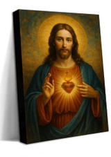 Golden Sacred Heart of Jesus