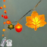 Multicolor Pumpkin Acorn Maple Leaf