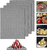 4 pcs Black Mesh Mat