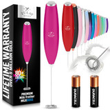 Hot Pink with Gold Button