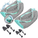 Gray with shoe trees