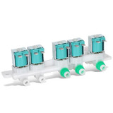 DC97-15459G Water Inlet Valve Color is ‎green and white