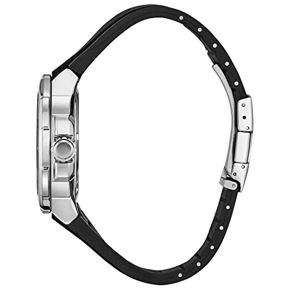 Black Rubber Strap/ Red Accent