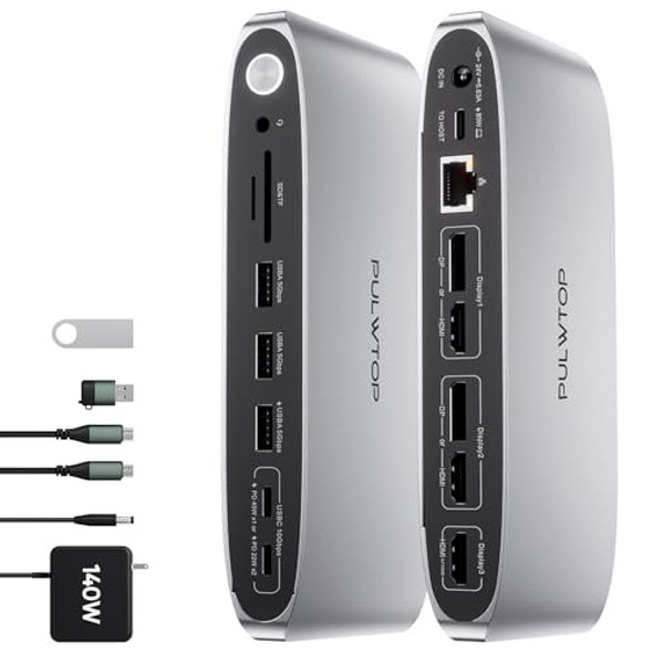 16 in 1 Triple 45W PD Charging Docking Station