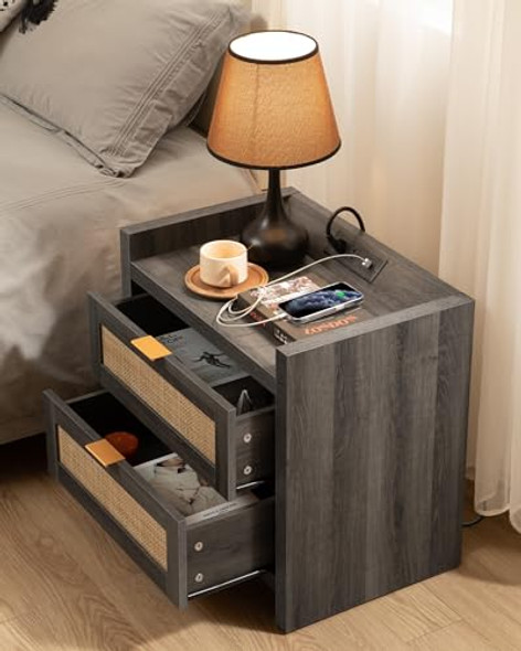 Black Oak(2 Drawers)