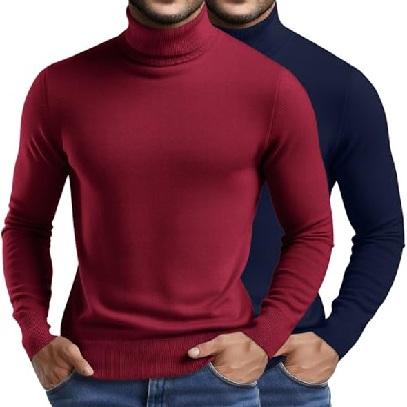 Navy Blue, Wine Red