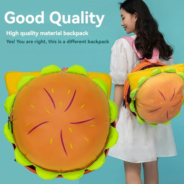 1pcs * Hamburger Backpack 1pcs * Hamburger Backpack