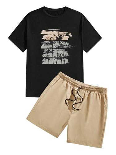 Black and Khaki