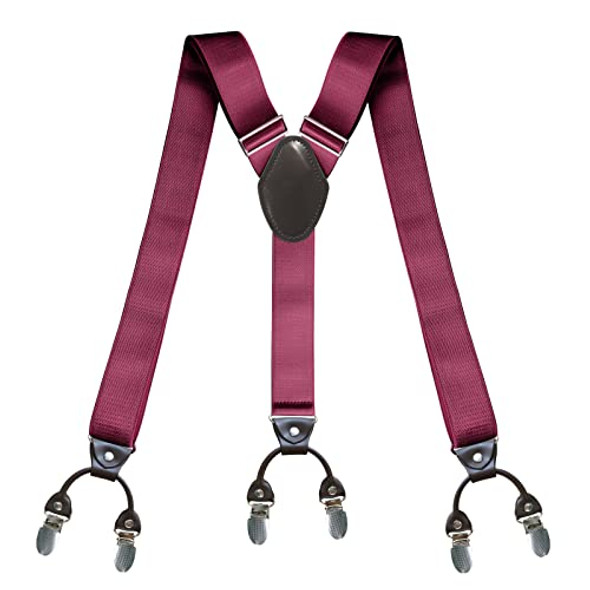 New Material 6 Clip - Wine Red New Material 6 Clip - Wine Red