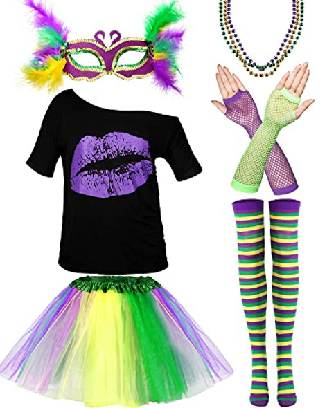 Purple, Yellow, Green