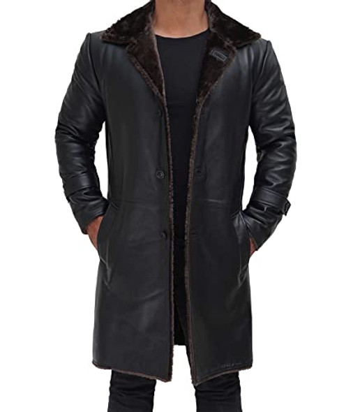 Black - Chandler Shearling Coat