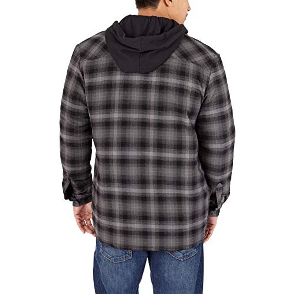 Black Ombre Plaid