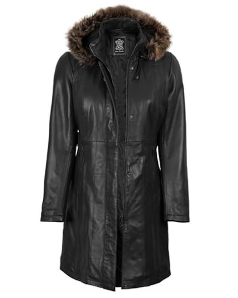 Black - Jean Hooded Coat