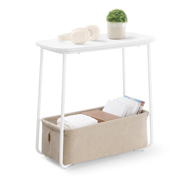 Matte White + Camel Brown