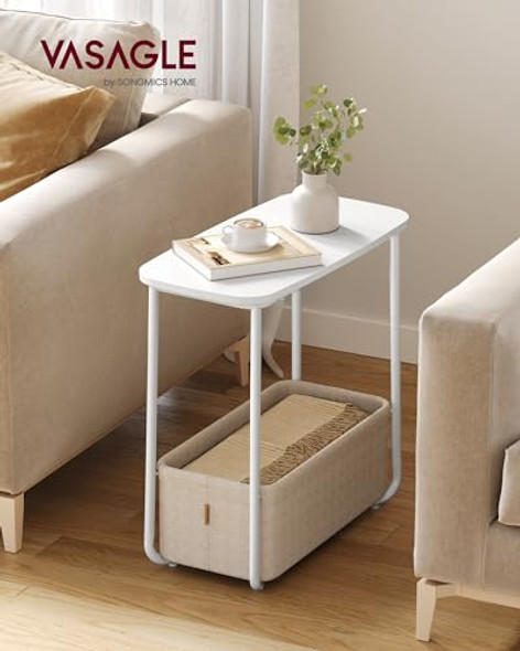 Matte White + Camel Brown