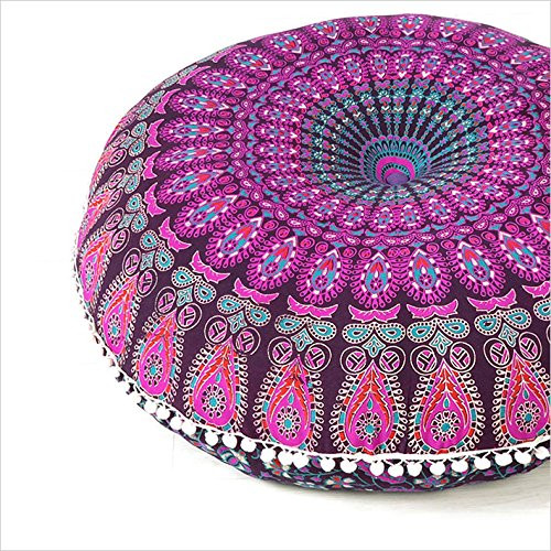 A Purple Mandala Round