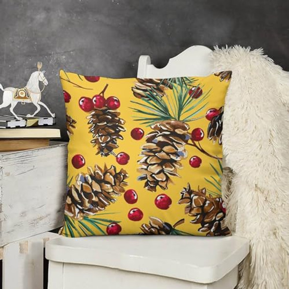 Pine Cones and Cranberries