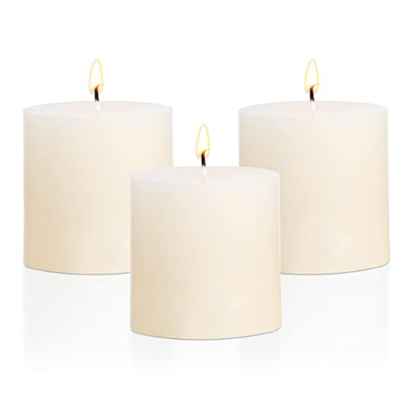 Pillar Candles Ivory