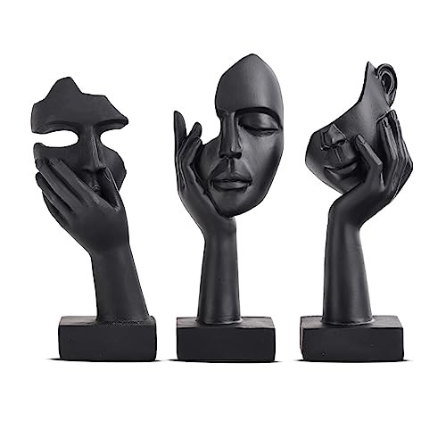 3 Pcs Black