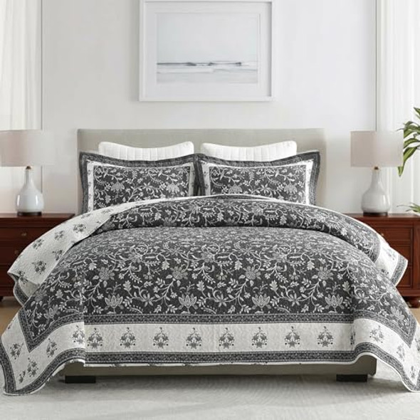 Charcoal/Beige/Brown