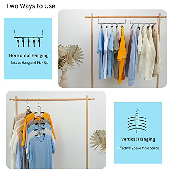 5 in 1 Anti-slip Metal Hangers