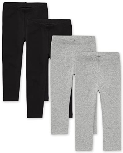 Black/Heather Grey 4-pack