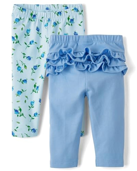 Blue Floral/Blue Ruffle 2-pack