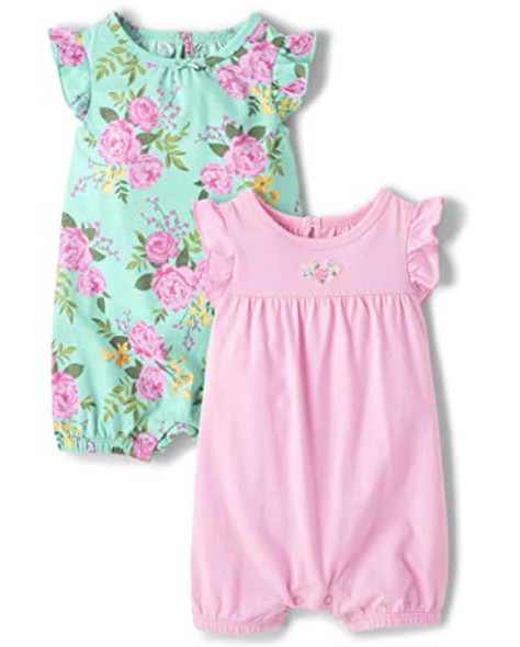 Green Floral/Pink