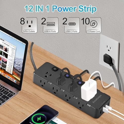 Power Strip-Black