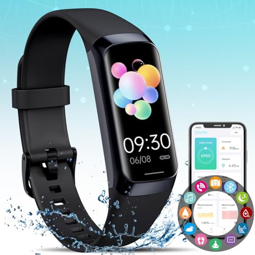 Fitness Activity Tracker Watch-Black