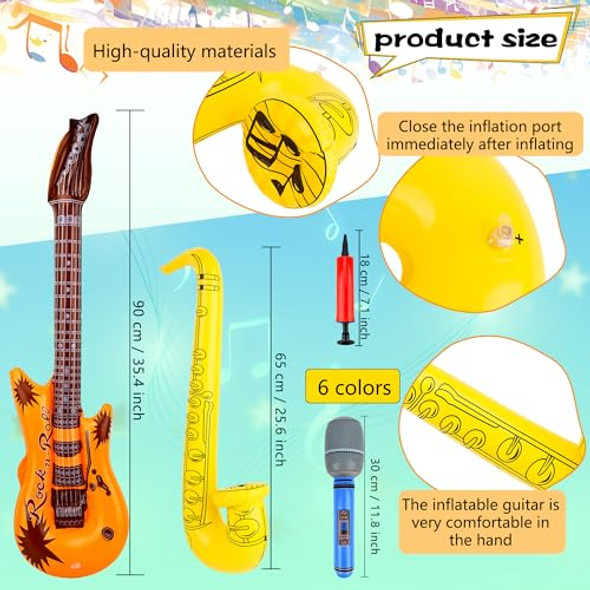 Red, Pink, Yellow, Green, Blue