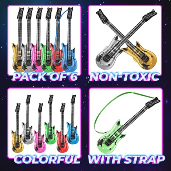 Blue, Yellow, Green, Red, Purple, Pink