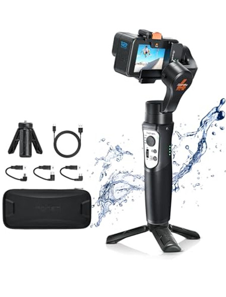 Black Gimbal Stabilizer for Action Camera