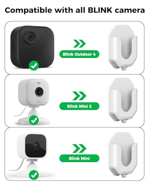 3 Pack white Wall Mount for Blink Cameras