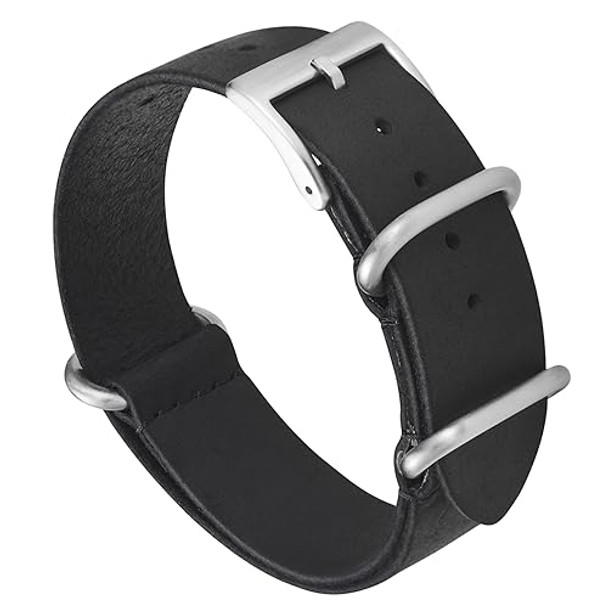 Black & Sliver buckle