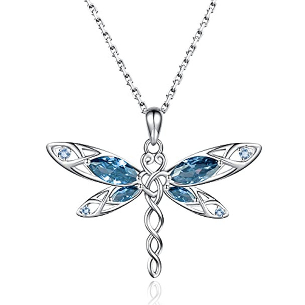 Celtic dragonfly necklace bracelet Celtic dragonfly necklace bracelet