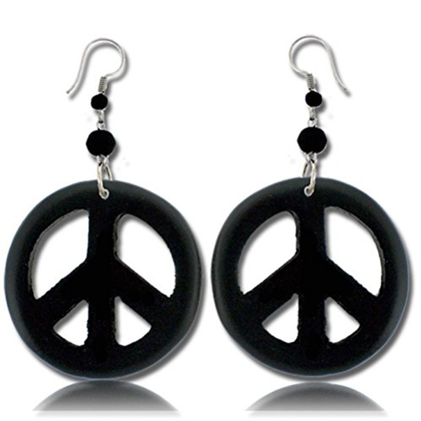 Black Peace Sign