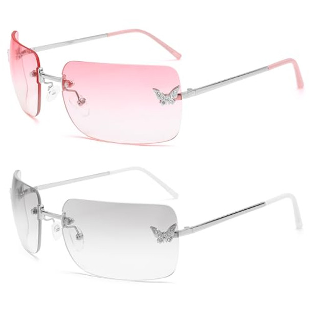 A1 2 Pack Gradient Pink + Silver
