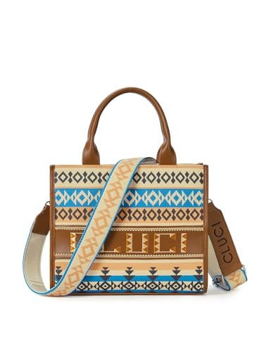 Blue and Beige and Brown