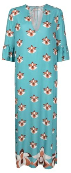 Blue With Print