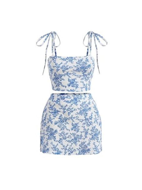 Blue and White
