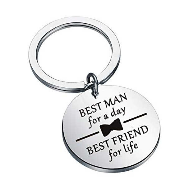 Best Man Keychain