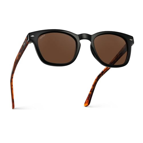 Black Brown Tortoise / Brown Lens