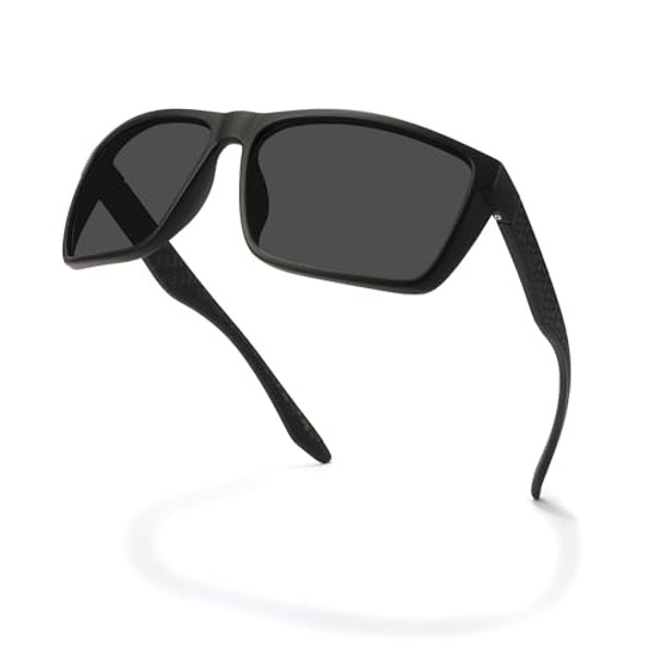 Rubber Black + Carbon Fiber Arm | Polarized Grey