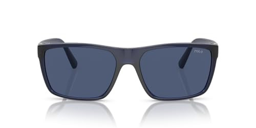 Shiny Transparent Navy Blue/Dark Blue