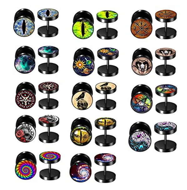 28pcs black
