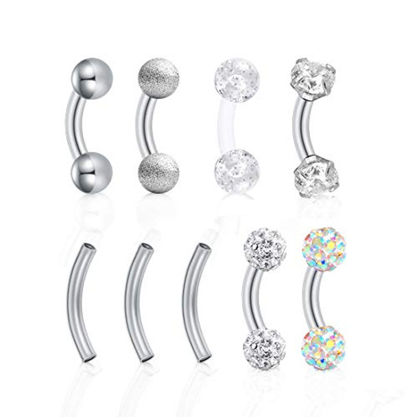 2#Silver 16G 6mm